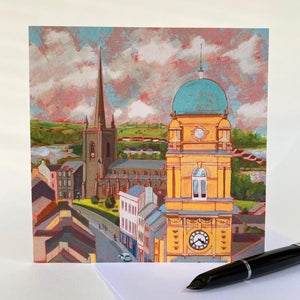 Greeting Card - Enniskillen Town