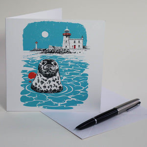 Greeting Card - Seal, Howth