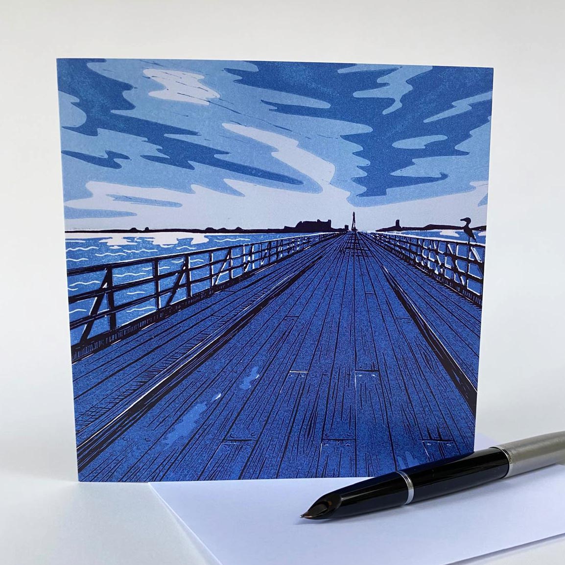 Greeting Card - The Wooden Bridge, Clontarf