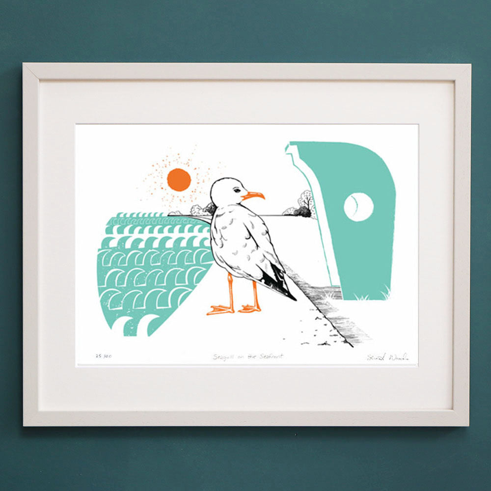 Seagull on the Seafront - Sinéad Woods